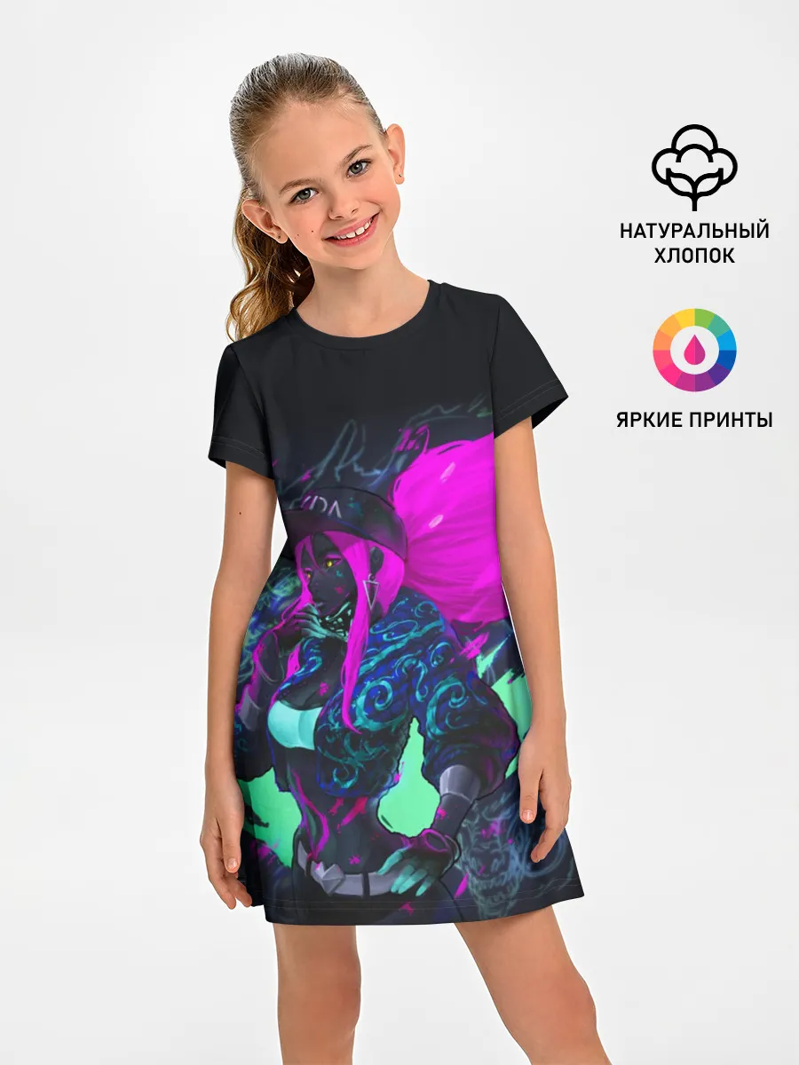 Детское платье / KDA. Akali