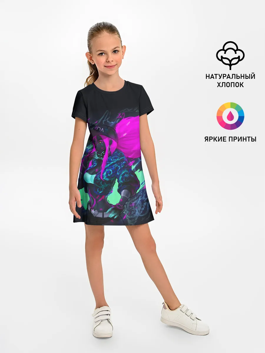 Детское платье / KDA. Akali