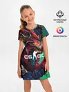 Детское платье / CS GO hyper beast skin