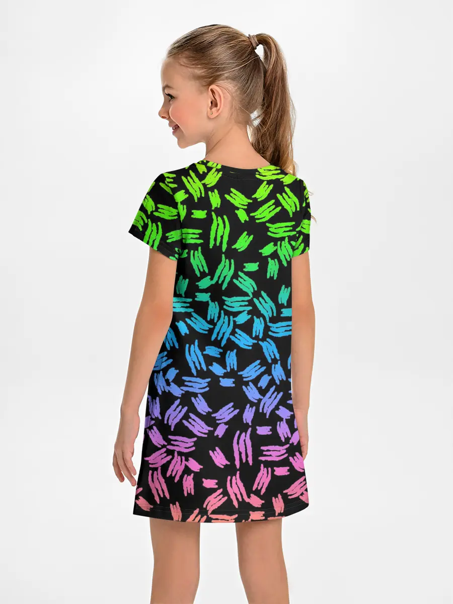 Детское платье / PATTERN MONSTER ENERGY