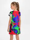 Детское платье / Абстрактные краски