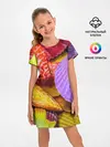 Детское платье / Разноцветные ракушки multicolored seashells