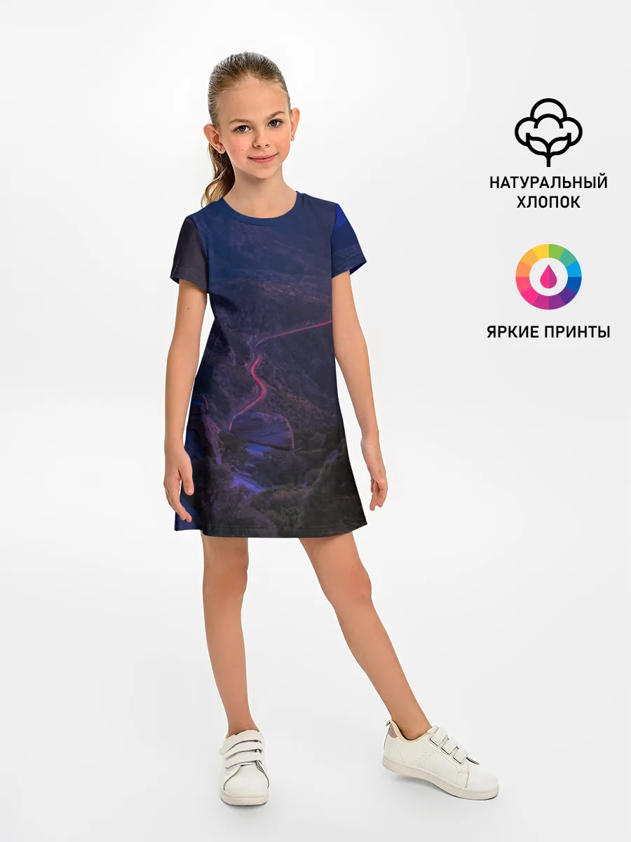 Детское платье / НЕОНОВАЯ ДОРОГА