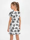 Детское платье / Акварельные панды паттерн