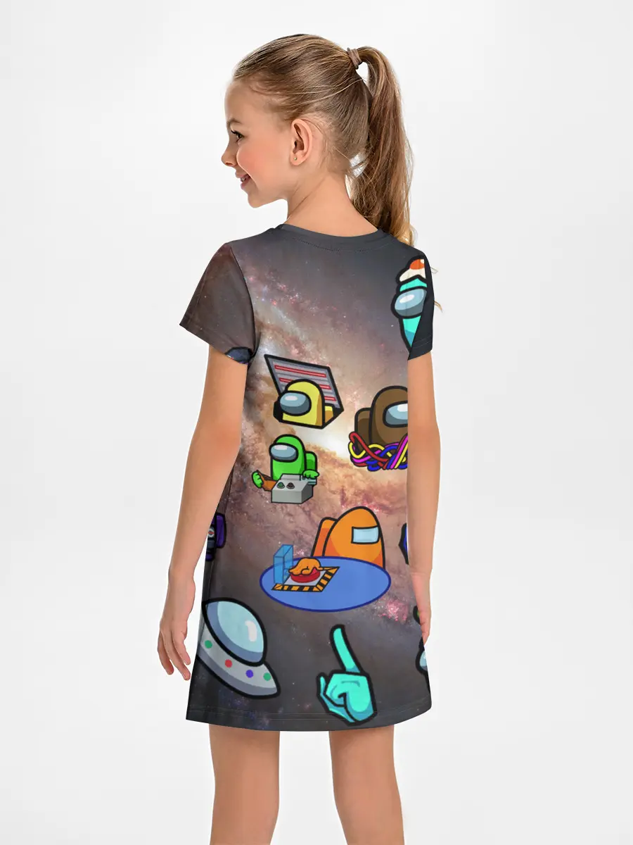 Детское платье / Among Us Чёрная дыра