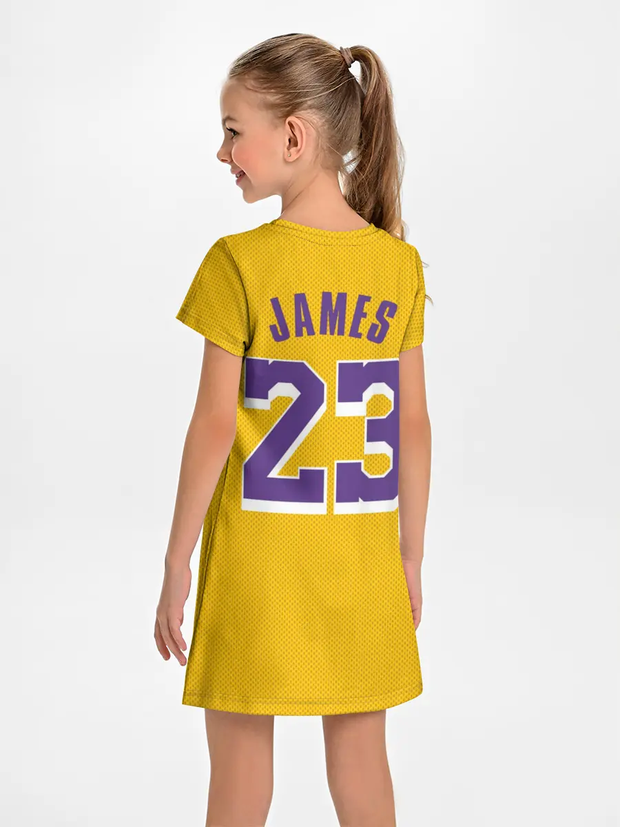 Детское платье / James 18-19 LA Lakers home