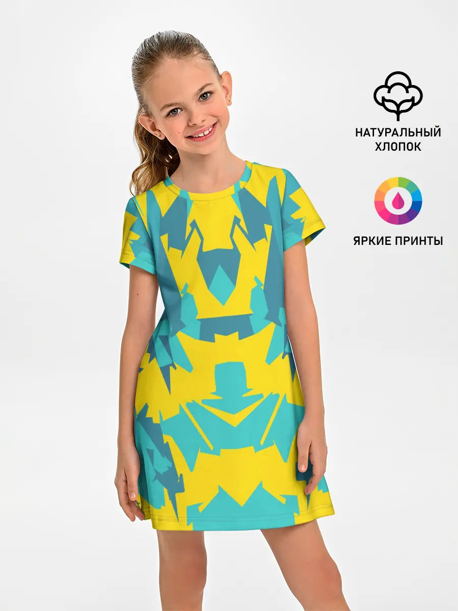 Детское платье / ИГРОВОЙ РАСКРАС