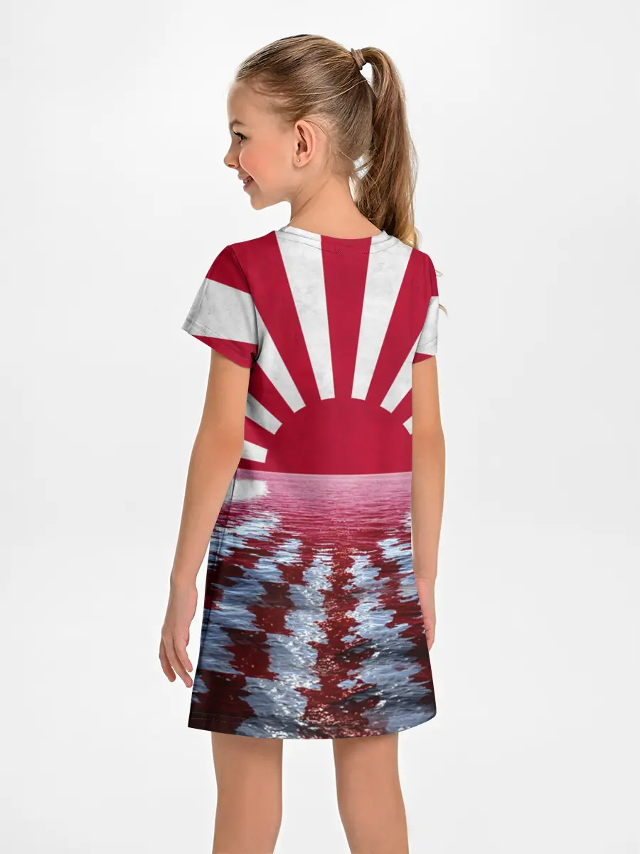 Детское платье / Флаг Восходящего Солнца