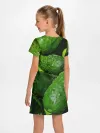 Детское платье / Огурцы