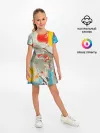 Детское платье / Буйство красок 3D