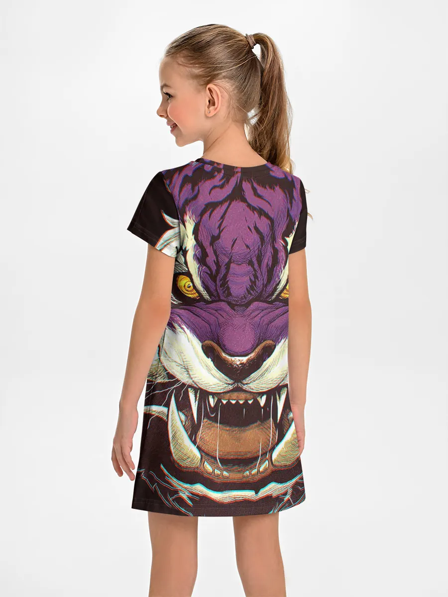 Детское платье / Маска тигра