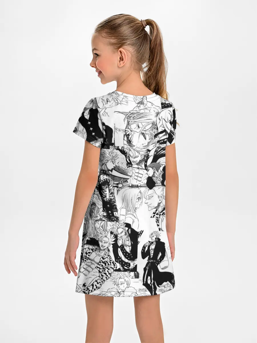 Детское платье / 7 СМЕРТНЫХ ГРЕХОВ. Манга-паттерн