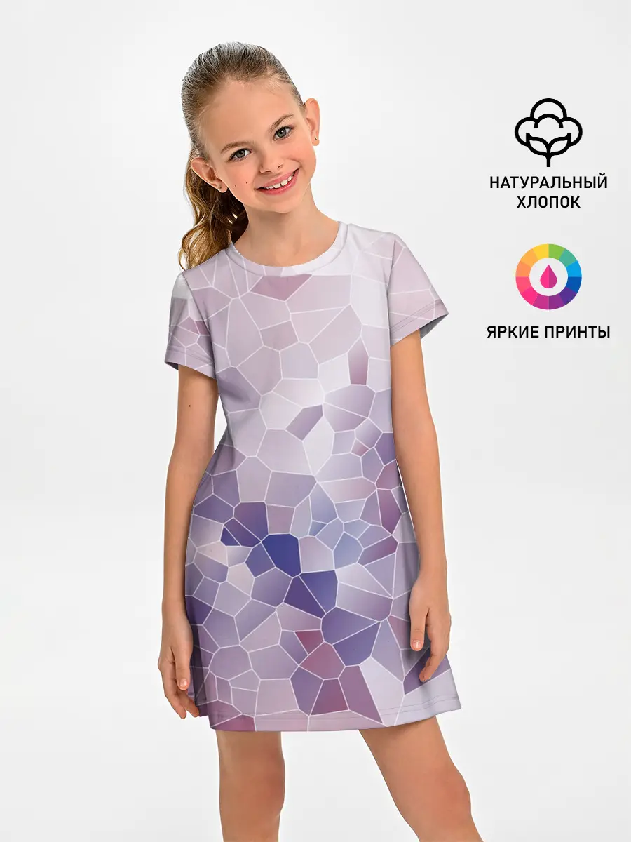 Детское платье / Узор Мозаика