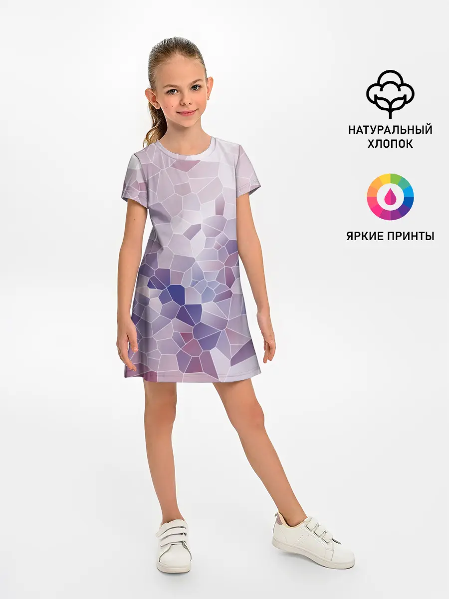Детское платье / Узор Мозаика