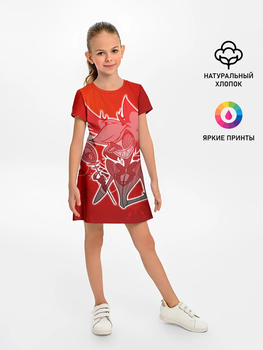 Детское платье / Отель хазбин Новогодний