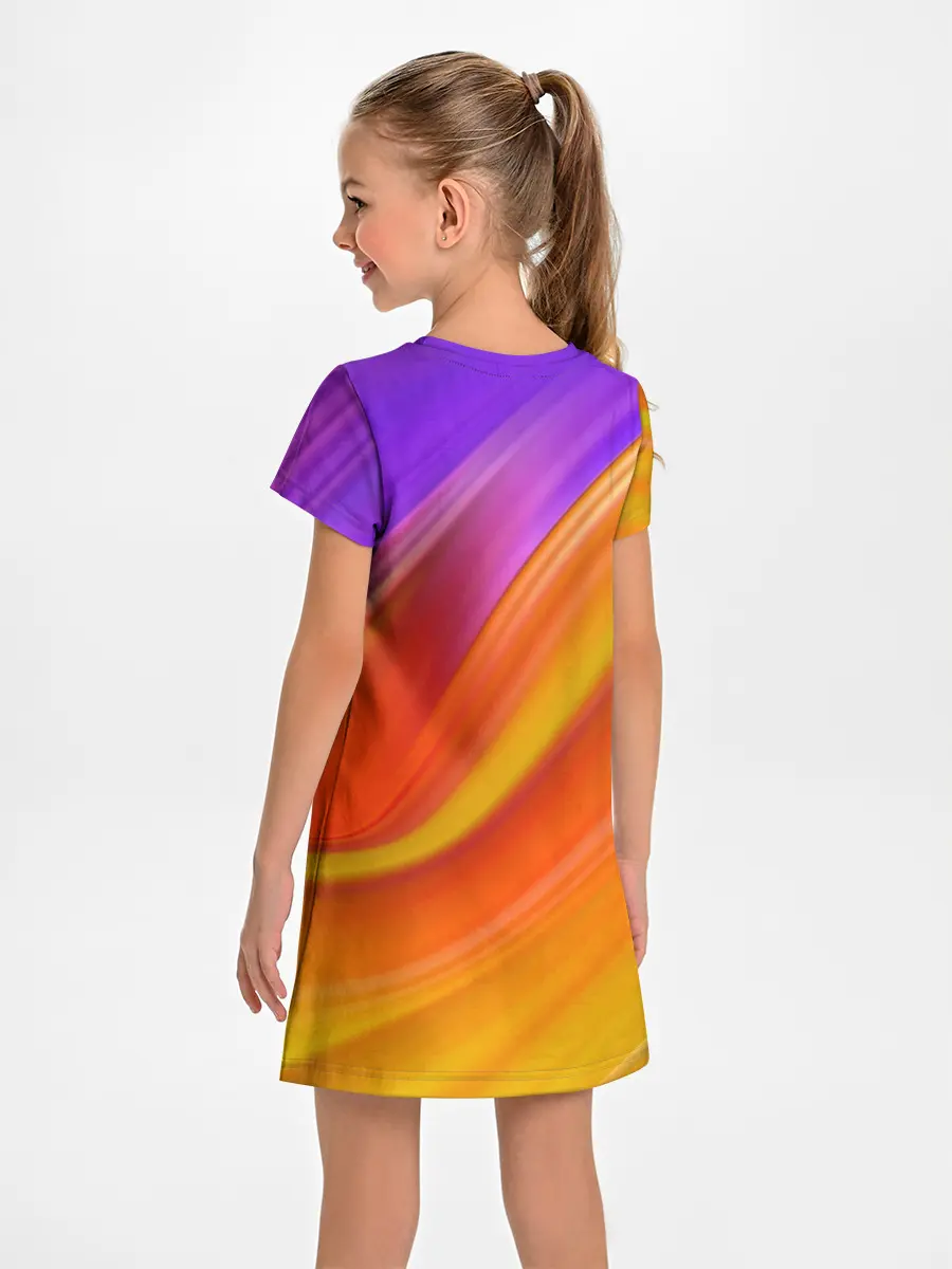 Детское платье / Единорог | Unicorn | Rainbow