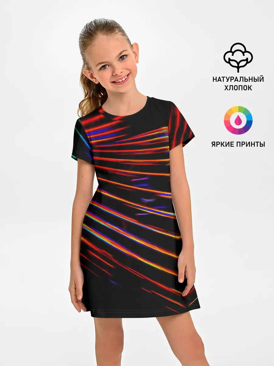 Детское платье / STRIPES COLOR