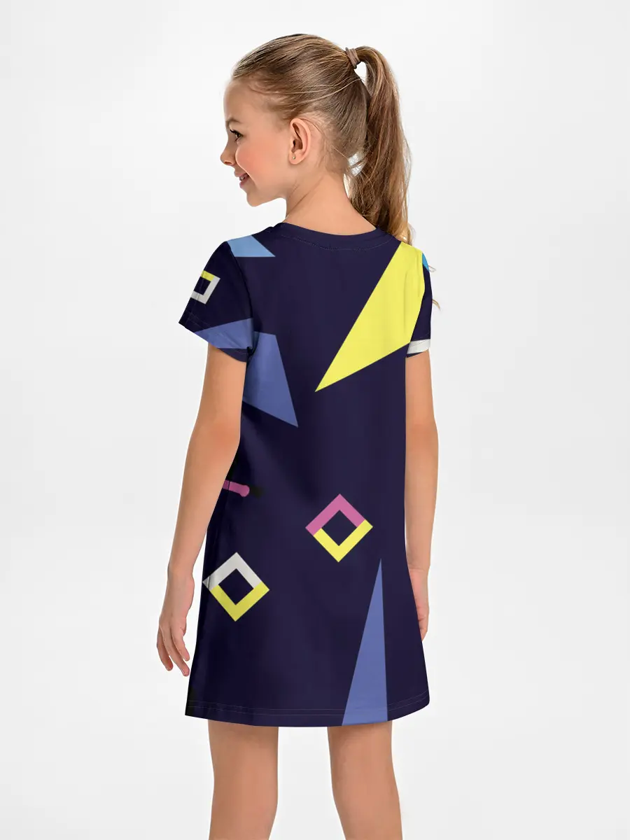 Детское платье / Танец геометрии