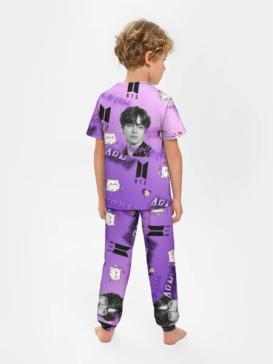 Детская пижама с брюками / I purple you