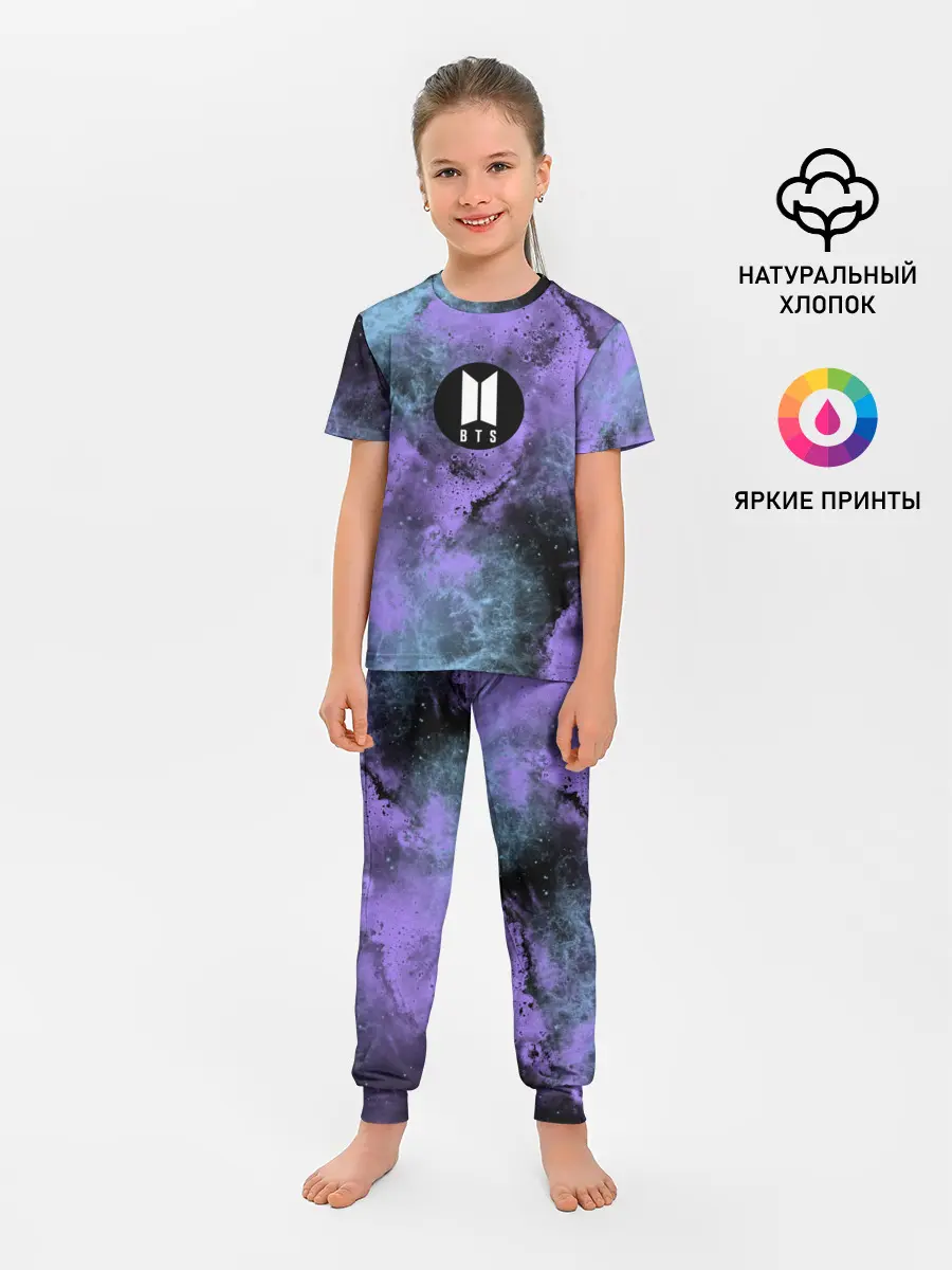 Детская пижама с брюками / BTS