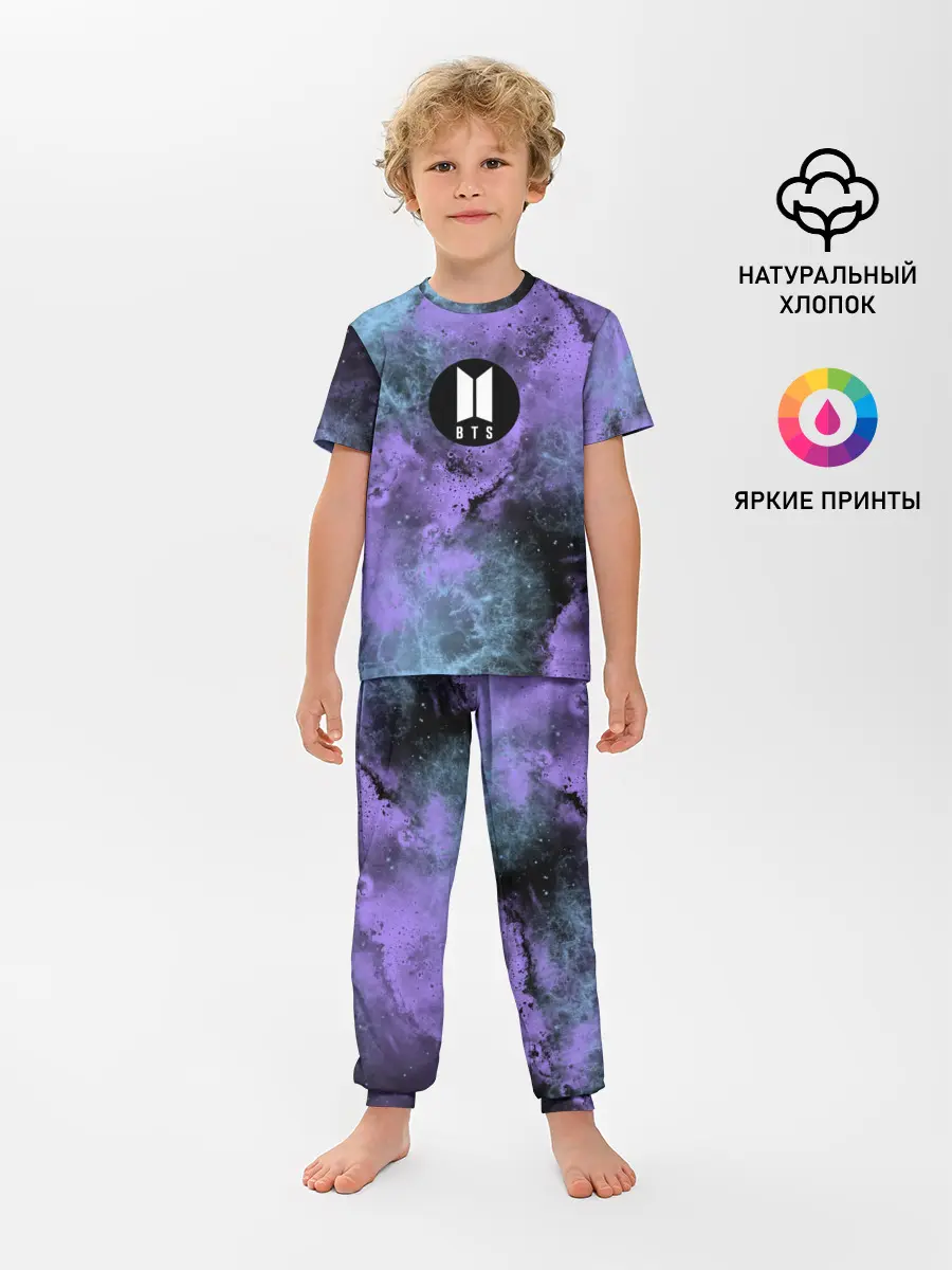 Детская пижама с брюками / BTS
