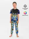 Детская пижама с брюками / Фрактальная материя l Fractal