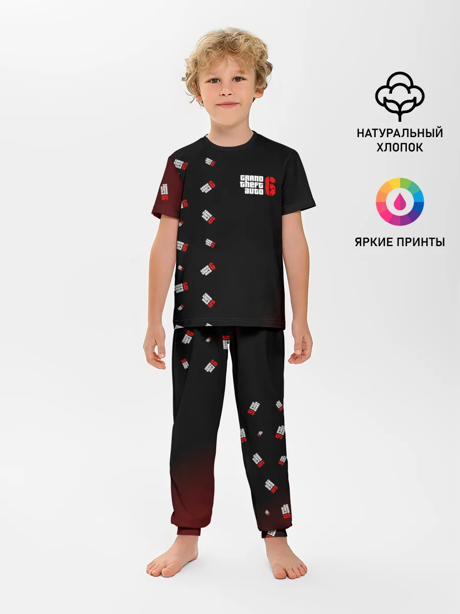 Детская пижама с брюками / ГТА 6 - Соты