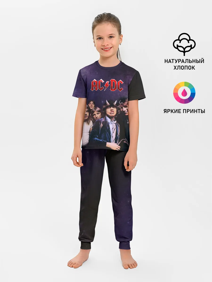 Детская пижама с брюками / AC/DC