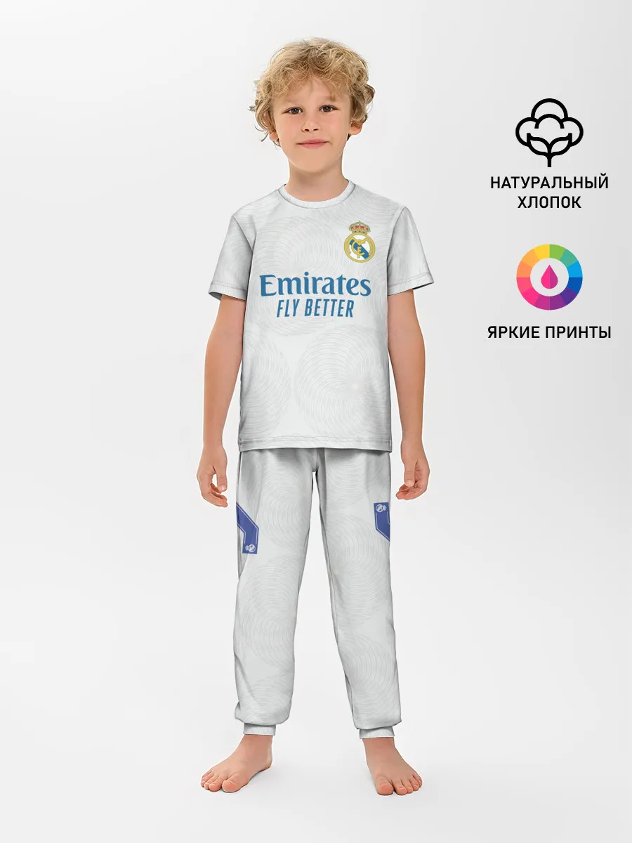 Детская пижама с брюками / Бензема Реал Мадрид 2021/2022