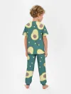 Детская пижама с брюками / Авокадо