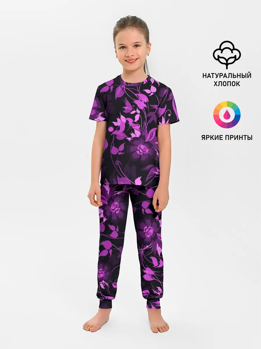 Детская пижама с брюками / Флора | Flora