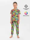 Детская пижама с брюками / Весёлые монстры