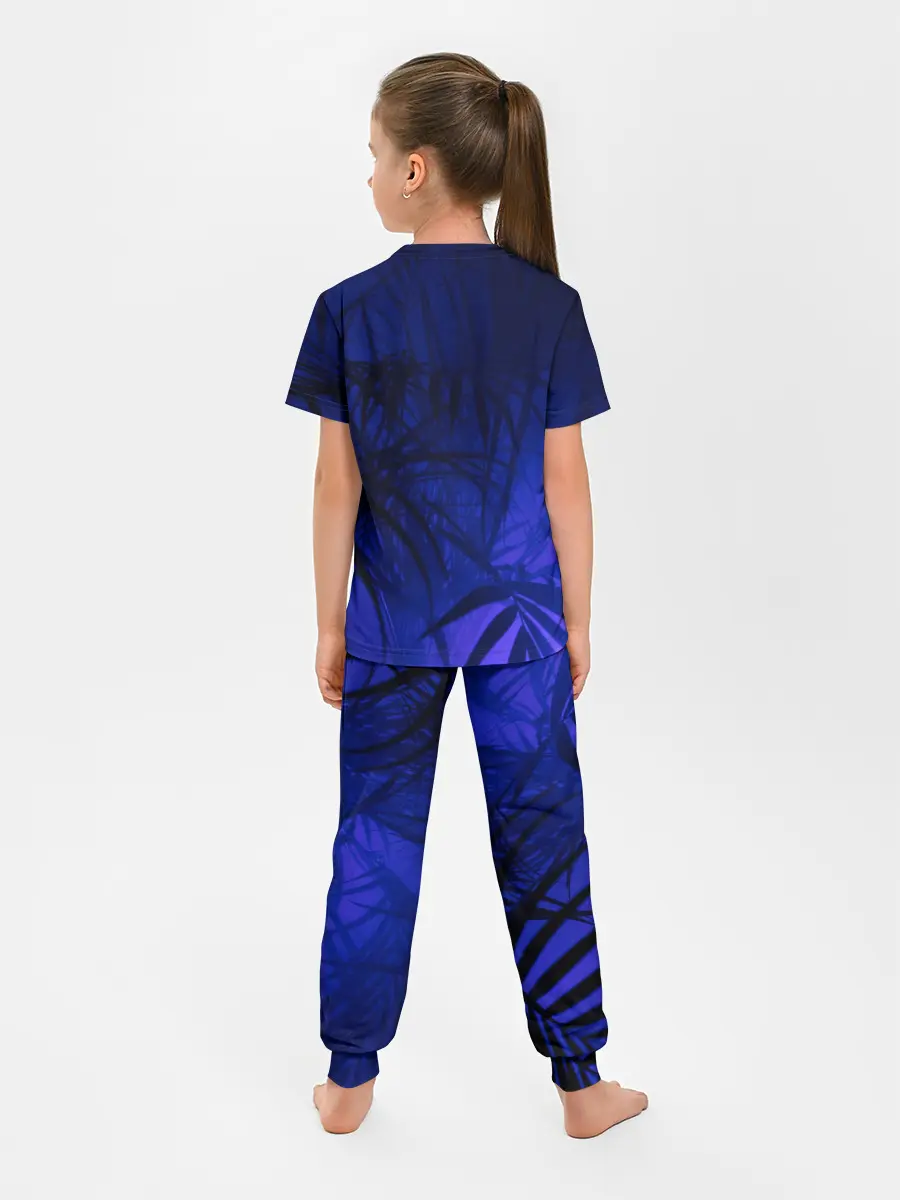 Детская пижама с брюками / Тихие джунгли