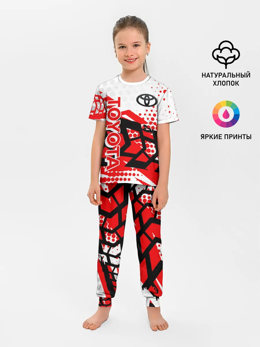Детская пижама с брюками / Toyota