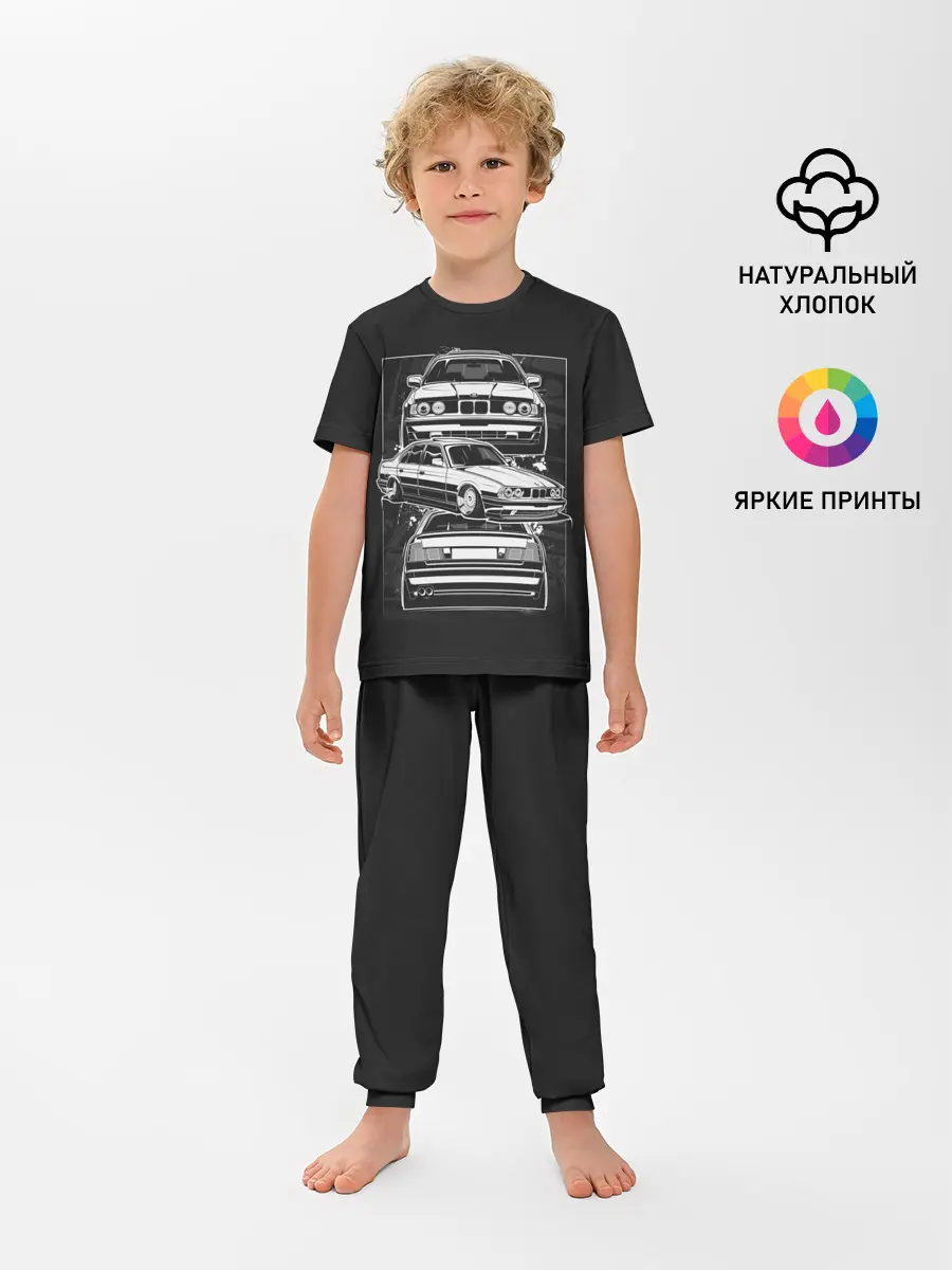 Детская пижама с брюками / BMW