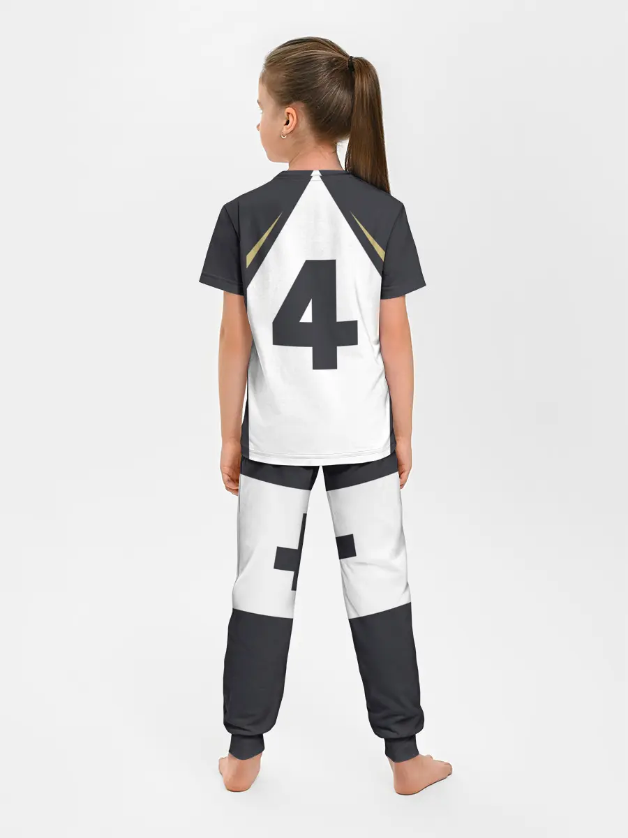 Детская пижама с брюками / Бокуто 4 форма Фукуродани