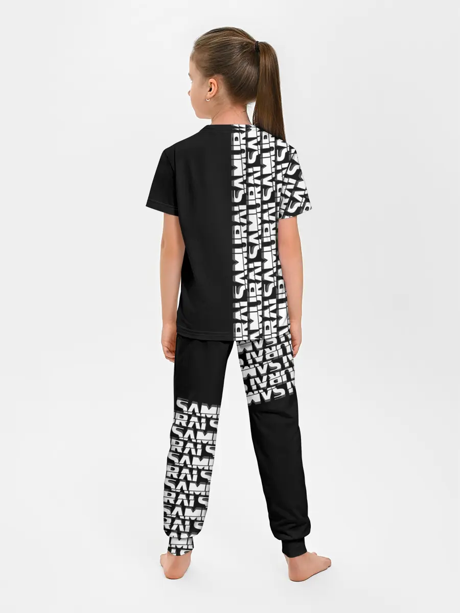 Детская пижама с брюками / SAMURAI | CYBERPUNK 2077 | КИБЕРПАНК