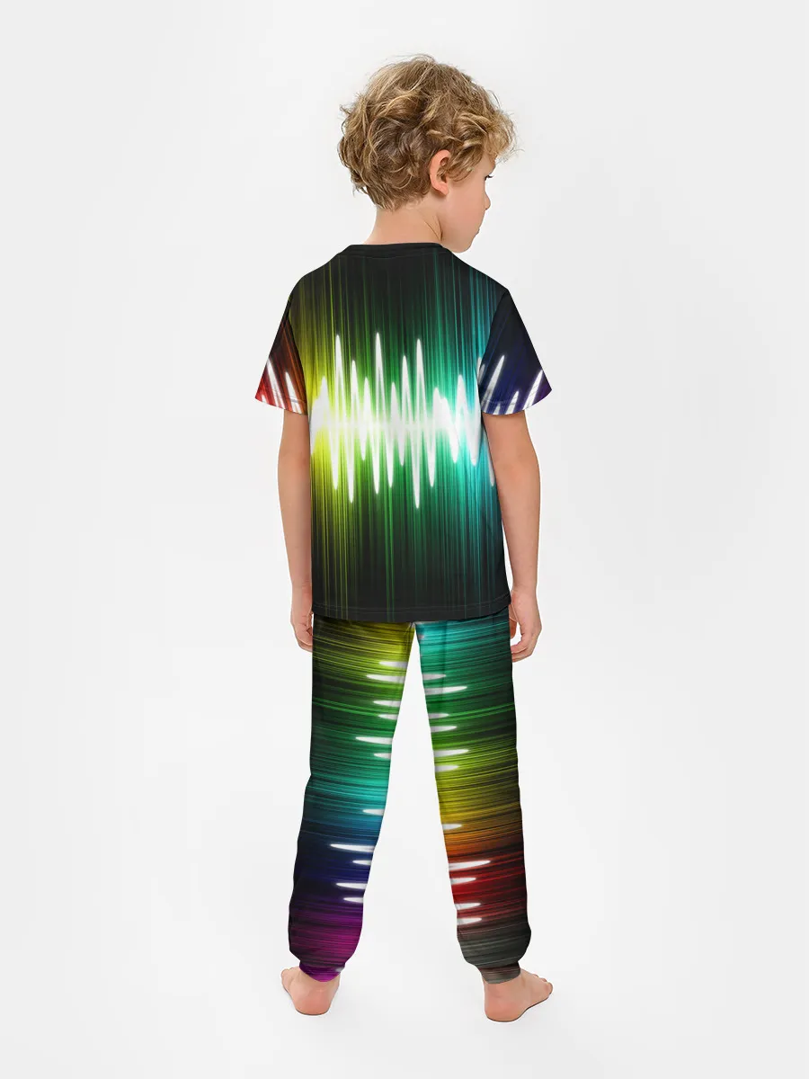Детская пижама с брюками / music