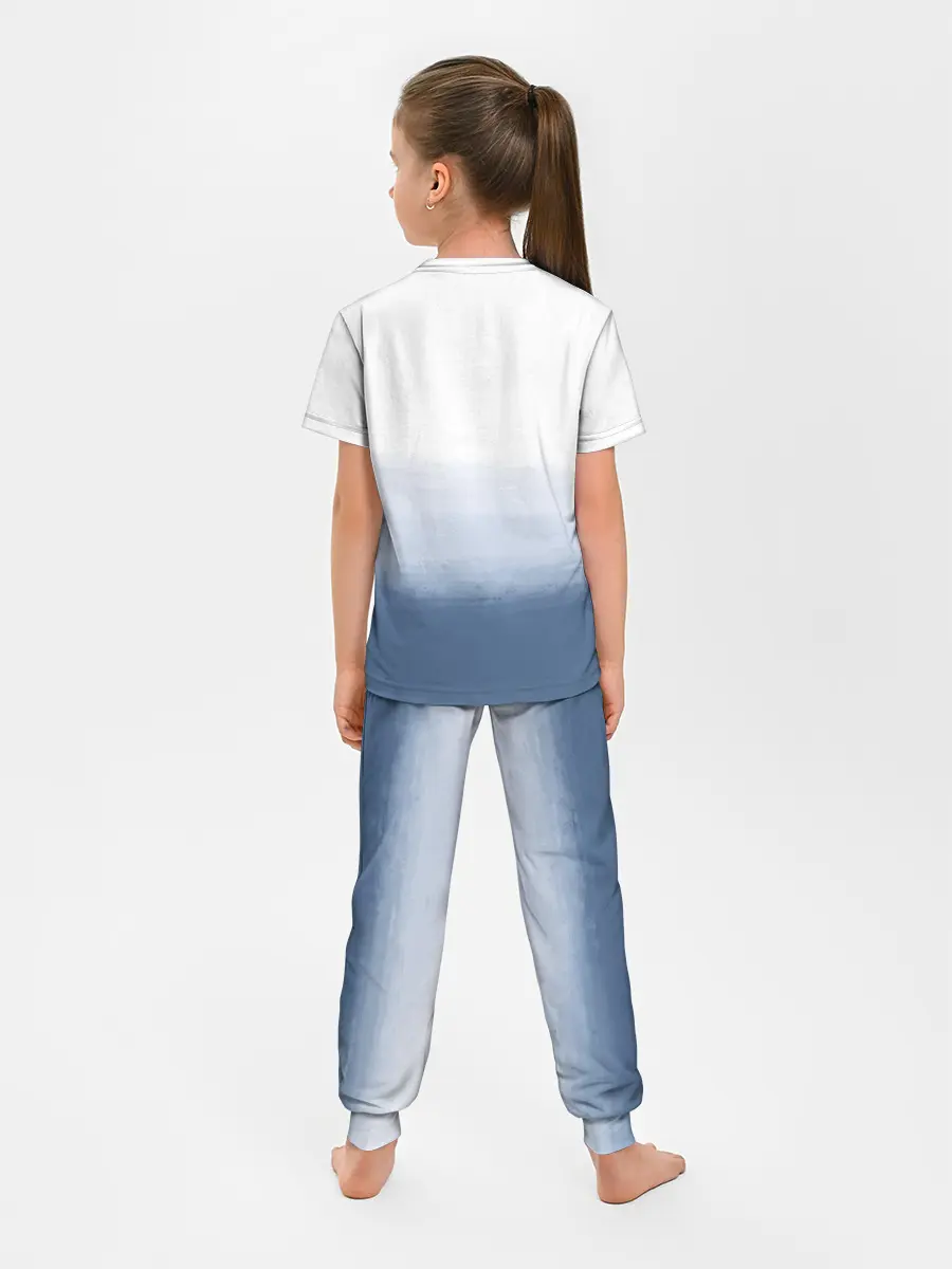 Детская пижама с брюками / Фигурное катание