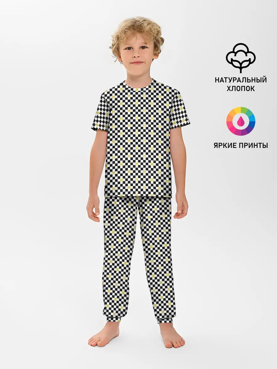 Детская пижама с брюками / Бойчик