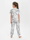 Детская пижама с брюками / Мрамор
