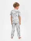 Детская пижама с брюками / Мрамор