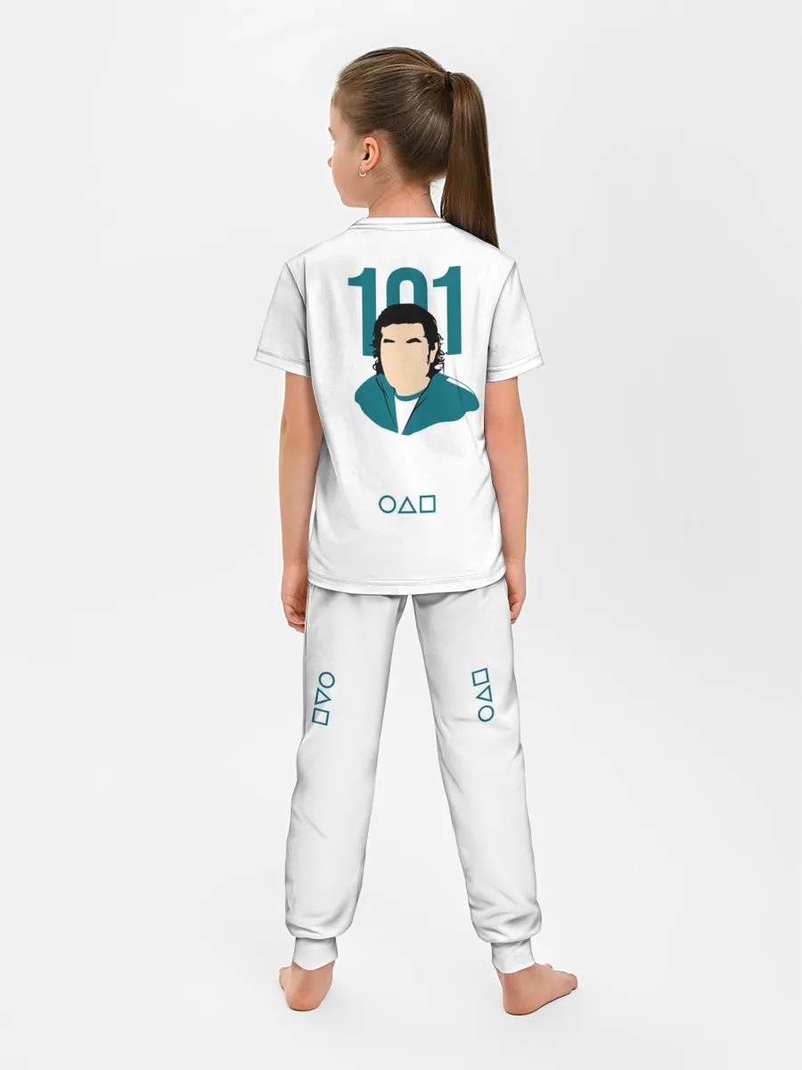 Детская пижама с брюками / Squid game - Чан Док Су 101