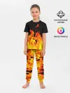 Детская пижама с брюками / ОГНЕННЫЙ