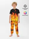 Детская пижама с брюками / ОГНЕННЫЙ
