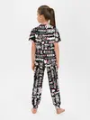 Детская пижама с брюками / ЛОГО АНИМЕ ГЛИТЧ