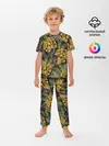 Детская пижама с брюками / Тропический лес