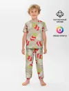 Детская пижама с брюками / Фастфуд - Картошка фри