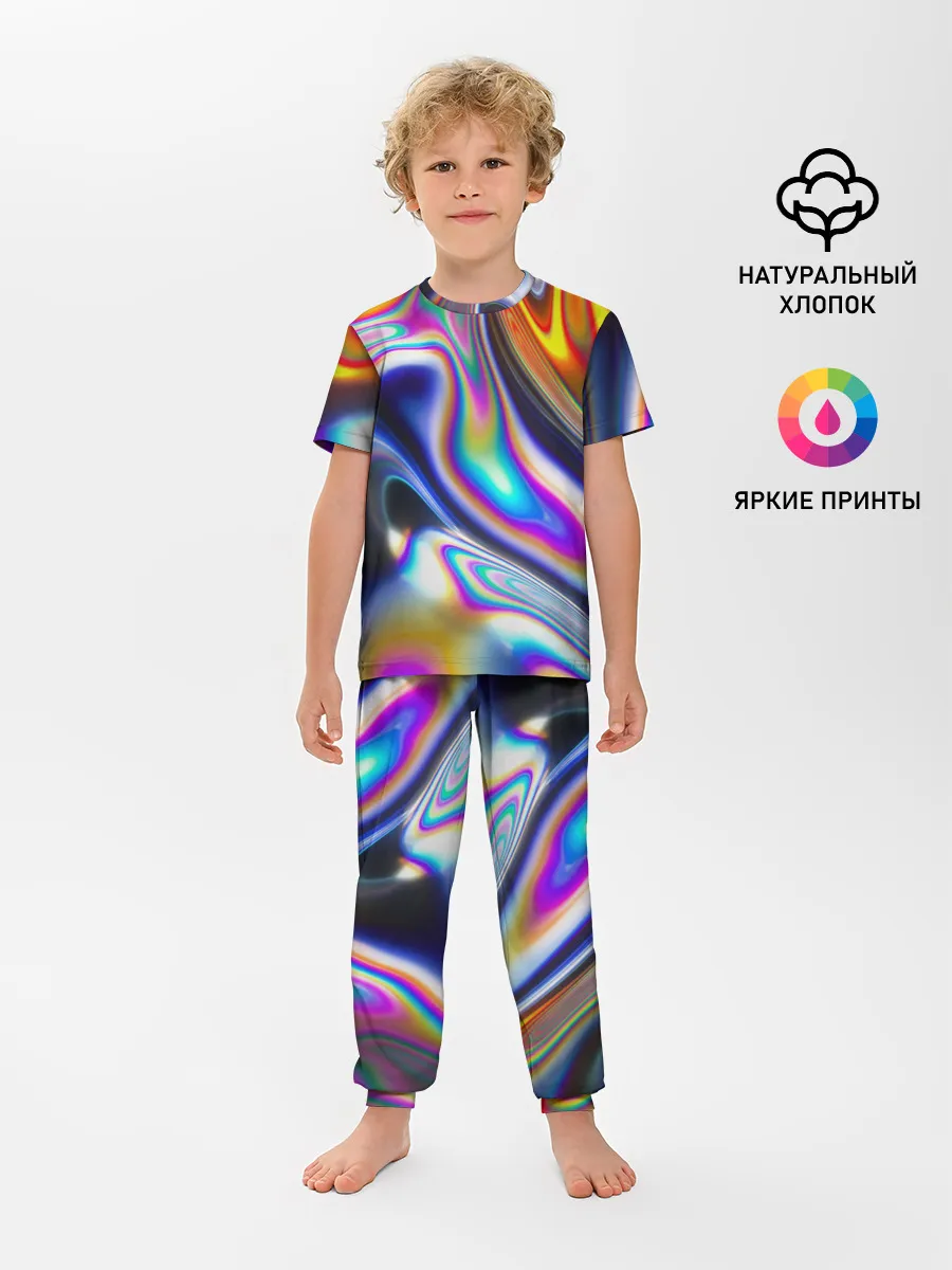 Детская пижама с брюками / Токсичный