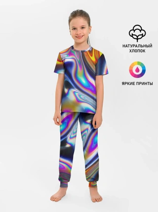 Детская пижама с брюками / Токсичный